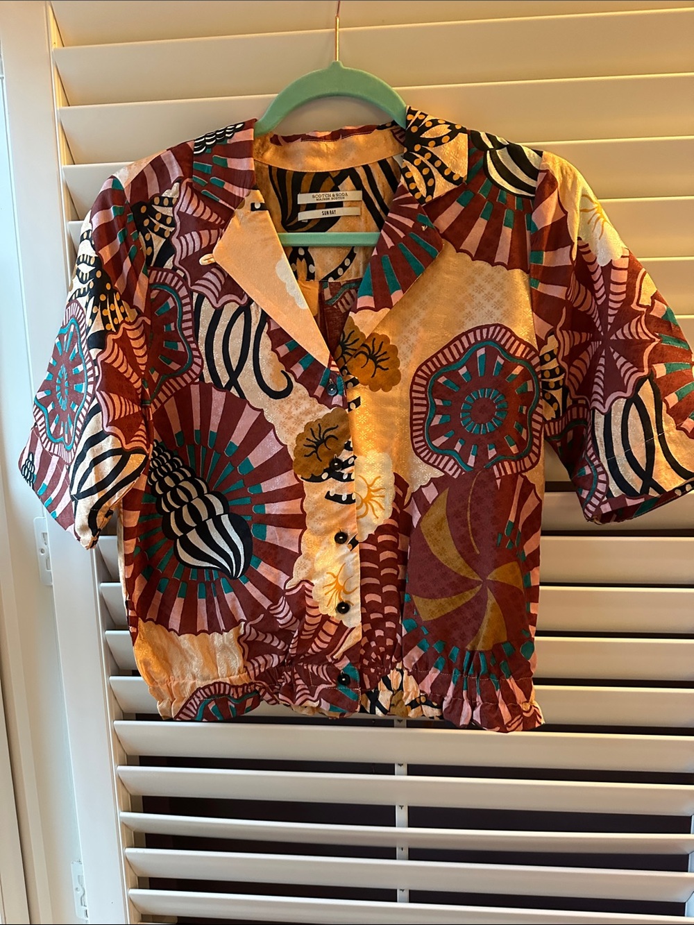 Scotch & Soda super retro vibe shirt